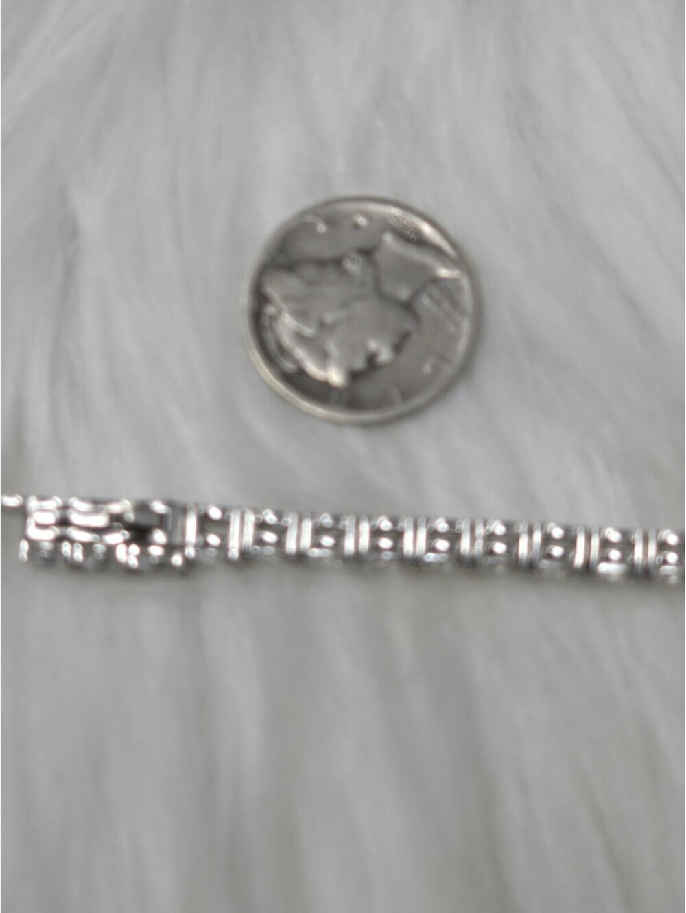 925 Sterling Silver Cubic Zirconia Classic Tennis Bracelet - Picture 4 of 7